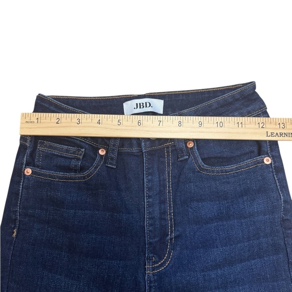 Just Black Denim Flare Dark Wash Jeans Size 25 - Picture 4 of 7